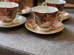 Limitált kiadású Queen Elisabet porcelán teás és kávés készlet