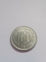 Szép 100  Dínár 1987 !! ( 5 )