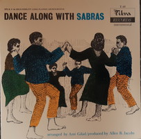 Jewish vinyl record: dance along with sabras - lp - vinyl record - jewish music - judaica