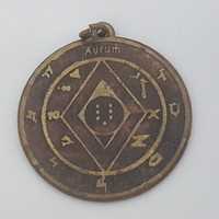 Old talisman pendant 5 cm.