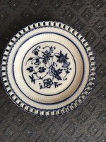 Német keménycserép tányér 19. század második fele