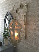 Kovácsoltvas fali lámpák - Monumentális barokk stílusú
