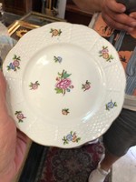 Herendi porcelán desszertes tányérok, 6 db, 16 cm-es átmérő