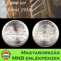 Good forint line: chain bridge silver 20 forint 1956