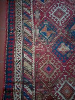 350 X 110 cm antique Kazakh rug for sale