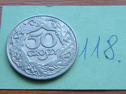 LENGYEL 50 GROSZY 1923 W Varsó, 98% nickel  118.