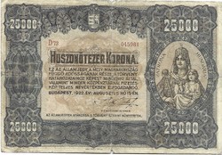 25000 korona 1922 2.
