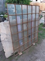 Antique iron window