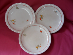 Antique art deco kkk granite small plate 3 pieces in one