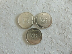 Lengyelország ezüst 200 zloty 1974 3 darab LOT !