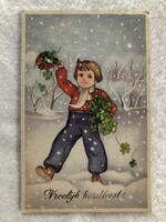 Antik Karácsonyi, Újévi képeslap