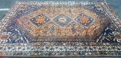 Kézi csomózású Iráni Shiraz Perzsa szőnyeg