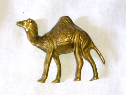Brass humped camel