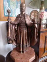 Bronze statue of St. Stephen! / Lajos Józsa /