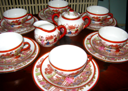 Oriental tea with 20 pieces of eggshell porcelain