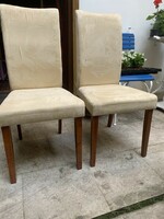 2 pcs upholstered chairs stable comfortable….