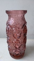 50/60 Austrian retro rare oberglas glass vase 18 cm !!! Cheap collection due to liquidation!