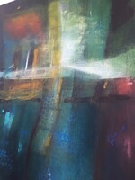 Horváth branch: refraction - abstract painting from the artist