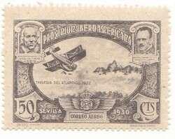 Spanyolország légiposta bélyeg 1930