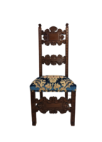 Renaissance chair with beautiful carving