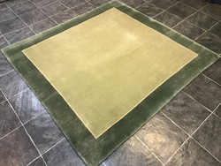 Domború mintás NEPÁLI kézi csomózású gyapjú szőnyeg, 175 x 182 cm