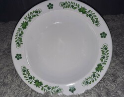 Alföldi zöld magyaros tányér