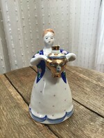 Old russian dulevo porcelain figurine