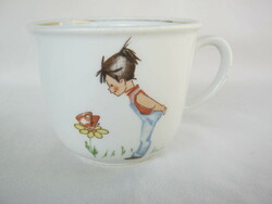 Colditz porcelain fairy tale patterned kids mug