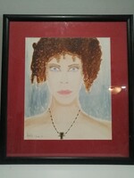 Female pastel portrait. Negotiable !!