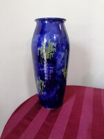 Juryed - signed retro handicraft ceramic vase