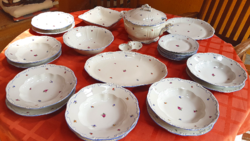 Re-advertised! 24-piece zsolnay tableware, not new, but in beautiful condition