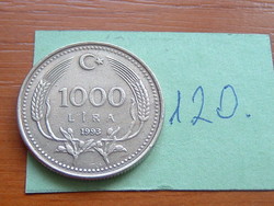 TÖRÖKORSZÁG 1000 LÍRA 1993  120.