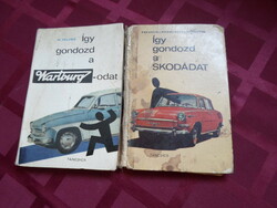 This is how you take care of your wartburg + this is how you take care of your skoda books