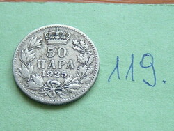 SZERB HORVÁT SZLOVÉN KIRÁLYSÁG 50 PARA 1925 (p) (thunderbolt, Poissy France) 119.