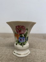Herendi Porcelán Kis Virágos Váza A16