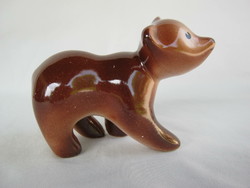 Retro ... Kispest granite ceramic figurine nipple bear teddy bear