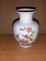 Hollóház porcelain tomato bird vase 18 cm (1 / d)