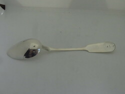 13 Latos antique silver tablespoon, Komárom, circa 1850