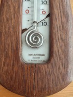 Antik hőmérő, reklám