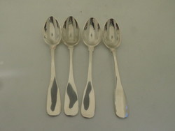 3 13-lat antique silver Buda spoons, 1850