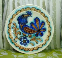 Soviet ornamental ceramic plate