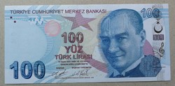 Törökország 100 Líra 2020 Unc