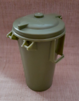 Retro marked repi plastic small trash can