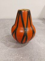 Retró tófej  kerámia váza