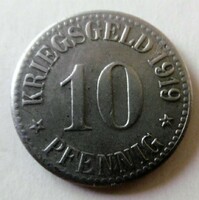 Weimar 10 Pfennig T1 Cassel R 1919 RR