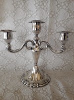Silver plated candle holder / wellner