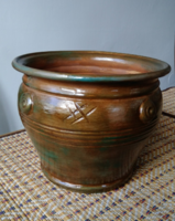 Antique pot, flower pot, ceramic vase