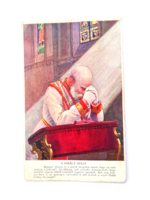 Postcard of Francis Joseph. The King 's Prayer 245.