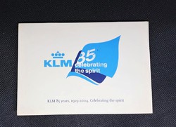 KLM 85 anniversary 2004 with three postcards inside