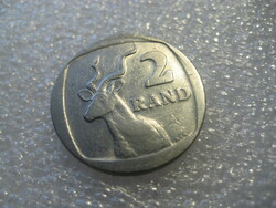 2 Rand 1989 South Africa